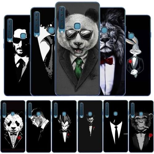 Shirt and tie man Soft Silicone Phone Case For Samsung A10 A20E A30 A40 A50 A70 A80 A3 A5 A7 2016 A8 2017 A6 A9 2018