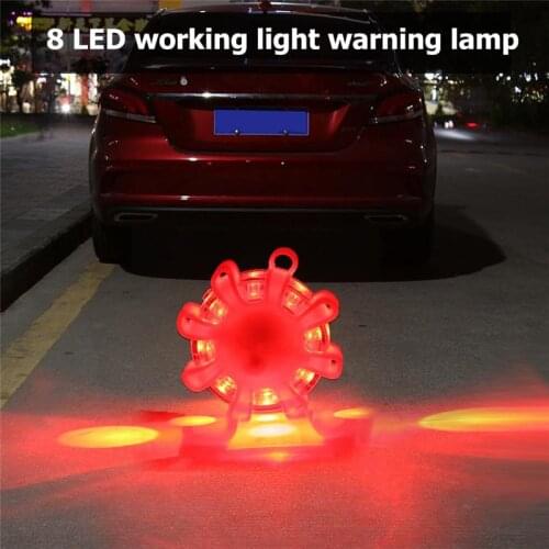 Car Emergency Lights Road Flares Warning LED Camping Light Night Lights Help Flash Car Beacon Light Magnetic Police Road Light