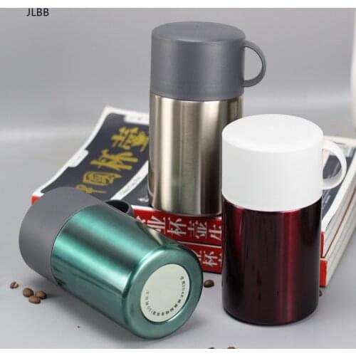 Thermos for food container with spoon stainless steel vacuum flask thermocup Food Thermos Thermal Lunch Box Food Container