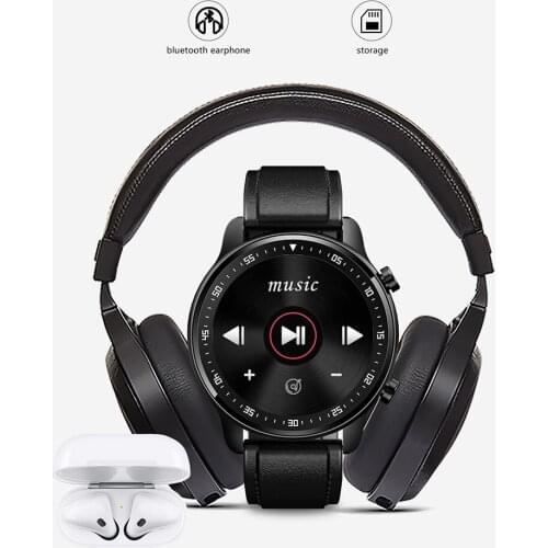 Smart Wear Bluetooth Call Smart Watch Fashion Music Clock Watch With Heart Rate Sports Activity Tracker Men Women SmartWatch