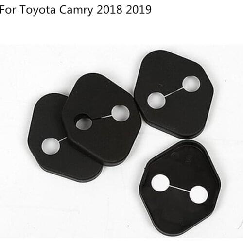 For Toyota New Camry XV70 2017 2018 2019 2020 Car Latch Stop Anti Rust Water Proof Door Lock Keys Key Protection Buckle Panel