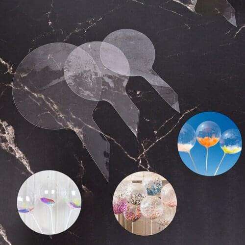 10pcs 10/12 Inch Bubble No Wrinkles Clear PVC Balloons Transparent Globos Birthday Wedding Party Events Decor Supplies