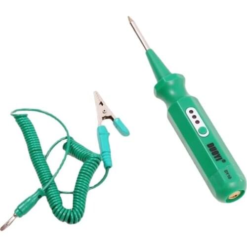 2021 Auto 6V12V24V DC Car Truck Voltage Circuit Tester Car Test VoltMet Long Probe Pen Light Bulb Automobile Maintenance Tools