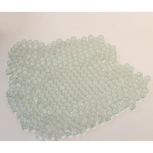 350x 10mm Clear Glass Bubble Glass Marble - for Vase Tank Decor