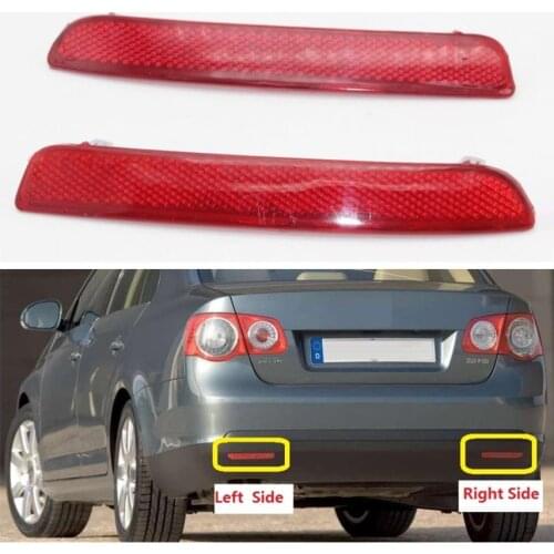 Bumper Light For VW Jetta V Mk5 Sedan 2006 2007 2008 2009 2010 2011 Car-Styling Rear Bumper Reflector Light