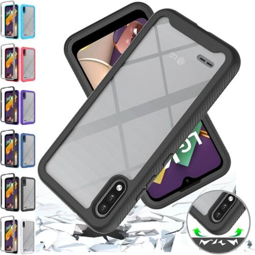 For LG K22 K31 K42 K62 K92 G8X Stylo 5 6 Velvet Case,Heavy Duty Protective Shockproof Bumper Hybrid Back Clear TPU Phone Cover