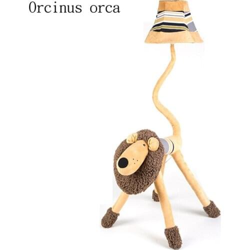 Childrens cartoon cute floor lamp, creative personality lamp, bedroom floor lamp, reading room, living room vertical desk lamp