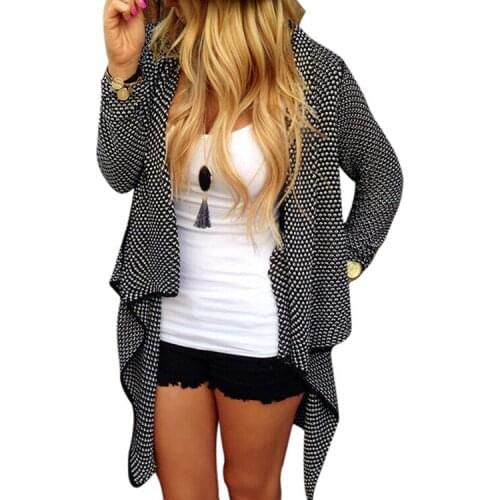 LongSweater Women Cardigan 2019 Casual Loose Irregular Long Sleeve Europe Warmn Clothes Hot Sell Women Vestidos MMY76167