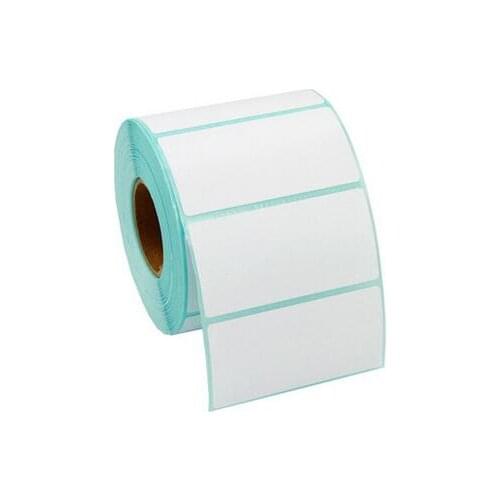 Label 80*40 mm 1000 Pcs/Roll Thermal Label Blank Label For Supermarket Logistics Barcode Price Label High Quality