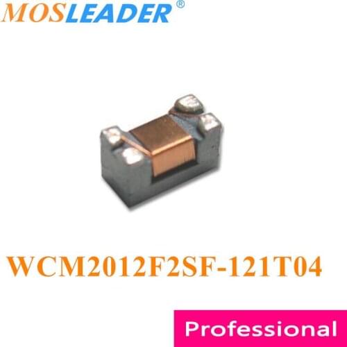 Mosleader WCM2012F2SF-121T04 500PCS 2000PCS 2012 0805 WCM2012F2SF 120ohm@100MHz 50V 400mA Chinese High quality