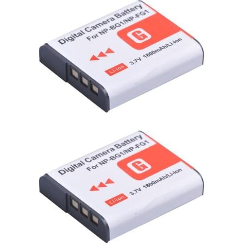 NP-BG1 1800mAh NP-FG1/NP-BG1 Battery for Sony Cyber-Shot DSC-H7,DSC-H9,DSC-H10,DSC-H20,DSC-H50,DSC-H55