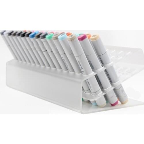Plastic pen holder for copic markers /can hold 70 pcs markers,freeshipping