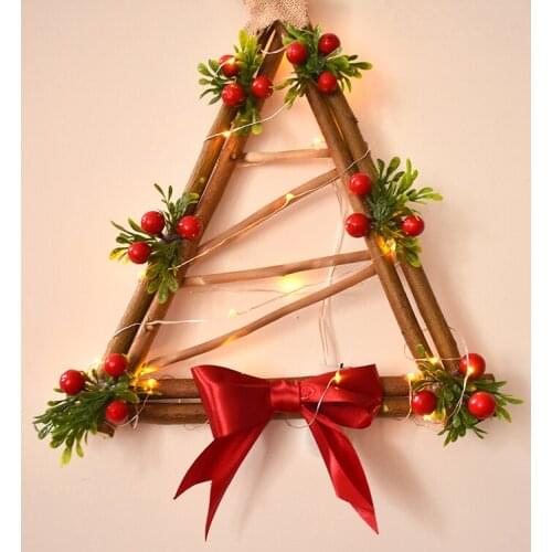 LED Triangle Light Frame Flashing String Lights Starry Curtain Lights Icicle Lights Waterfall Lights Net red Holiday Decoration