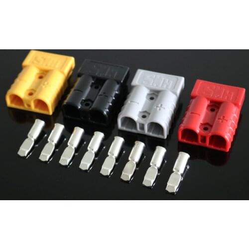 Powerbank Copper Contacts 6# SH50 Connector plug SMH 50A 600V battery charge inside quickly connect t handle Anti Dust cover