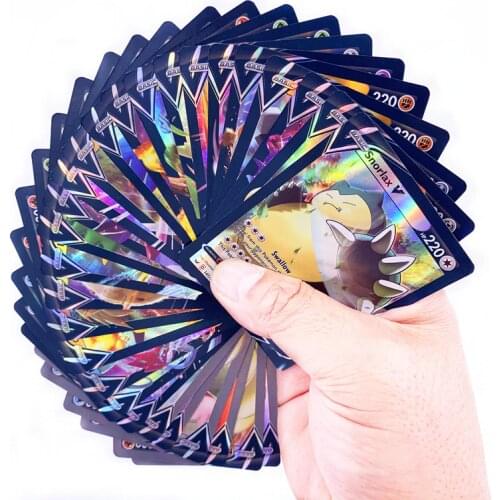 All kinds GX MEGA EX Giant shiny pokemon card game battle trade card children pokemon toys