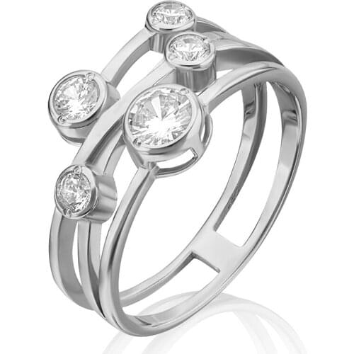 Ювелирный завод Платина Women's Silver Rings