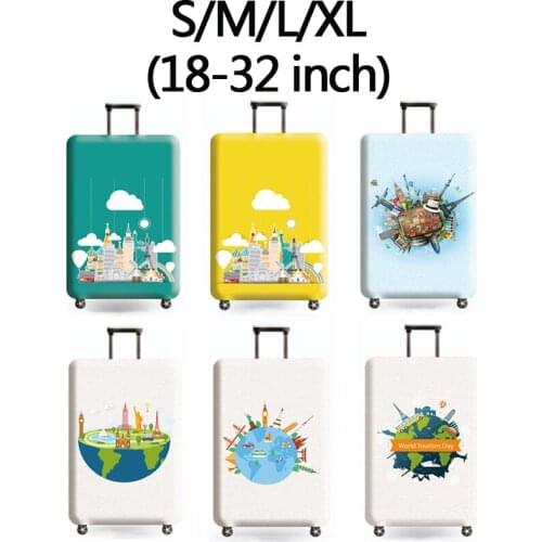 3D elastic luggage protective cover for suitcase protective cover Trolley covers travel accessories