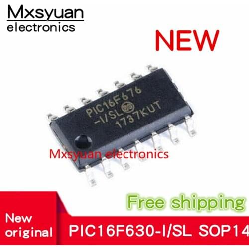 10~50PCS PIC16F676-I/SL PIC16F676 16F676 SOP14 new microcontroller chip