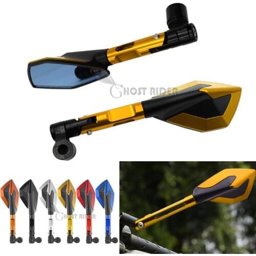 Aluminum Motorcycle Handlebar Rear View Mirrors Anti-glare Mirror For Aprilia MANA SHIVER 750 900 SHIVER / GT DORSODURO 750 1200