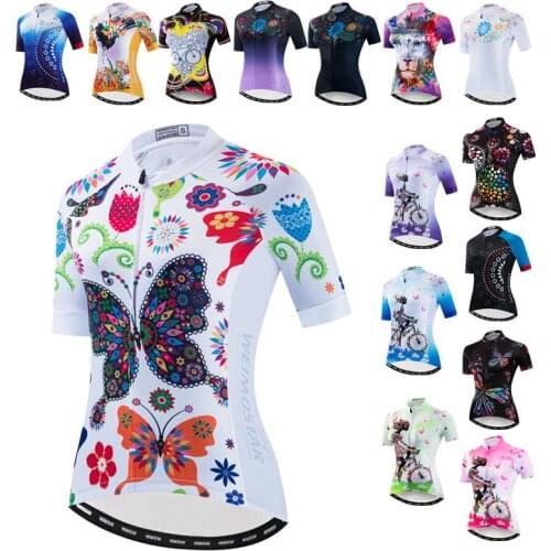 Quick Dry Cycling Jersey Women Summer Short Sleeve MTB Bike Clothing Bicycle Shirt Ropa Maillot Ciclismo Racing Bicycle Clothes