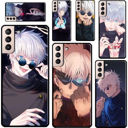 Jujutsu kaisen Gojou satoru Cover For Samsung Galaxy S21 Ultra Note 20 Note 10 S8 S9 S10 S20 Plus S20 FE Phone Case