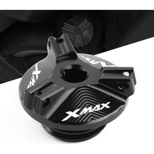 For Yamaha XMAX 250 300 X-MAX 300 250 2017 2018 2019 2020Motorcycle CNC Aluminum Oil Filler Cap Cover M20*1.5