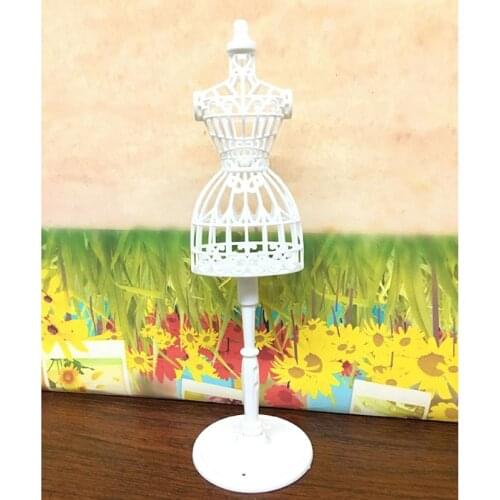 1pc Girls Mannequin Fantasy Doll Display Holder Dress Clothes Gown Hollow Model hanger Stand Rack Holder for Dolls