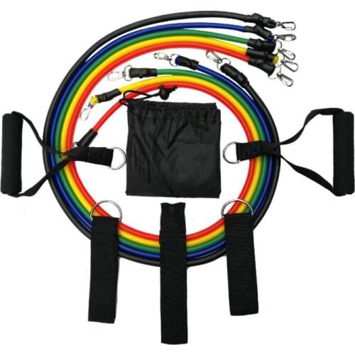 Fitness Rally Elastic Rope Men and Women Resistance Band Muscle Exercise Training Equipment Yoga Body Rally Band Set