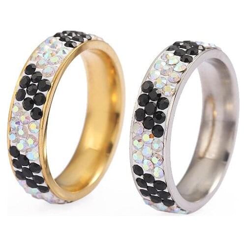 IU JE IU JEWELRY FACTORY Rings With Crystals