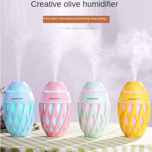 White Dolphin Mini USB Air Humidifier Essential Oil Diffuser Portable LED Diffuser Aromatherapy Mist Maker USB Fogger