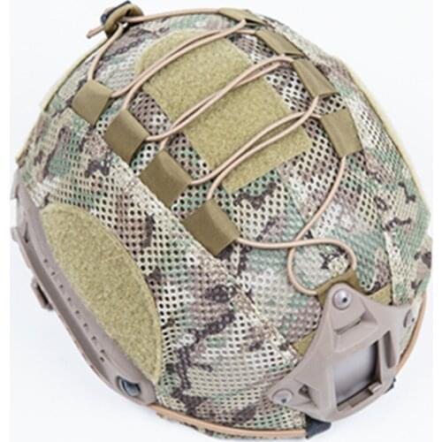 Tactical Multicam Helmet Cover for Ops-Core FAST PJ Helmet and PJ Helmets