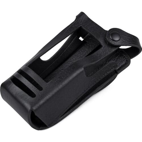For motorola XIR P8268 Hard Leather Holster Case for motorola XIR P8268 XIR P8260 Digital walkie talkie Leather Carrying Case