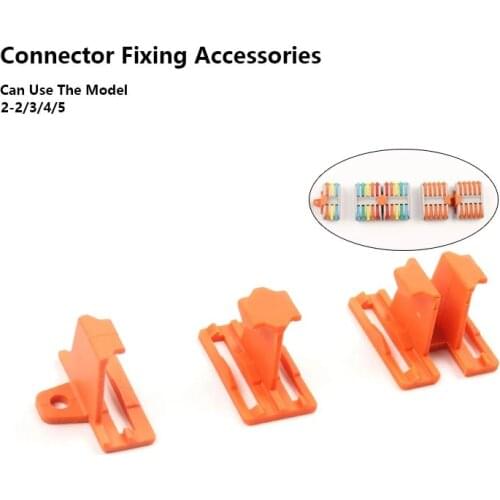 10/30/50PCS Wire Connector Mount Fixing Accessories Quick Cable locking Splice Conductor Terminal Block Connectors Joints