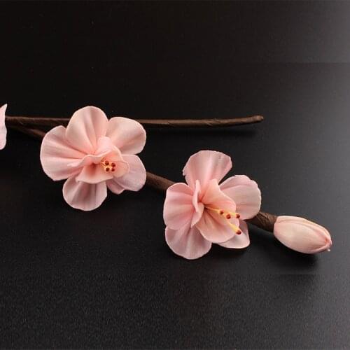 10pcs/lot Pink Dired Flower Used for Reed Diffuser D5 x H22 cm Aroma Diffuser Sola Flower for Home Decoration