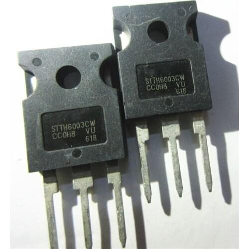 4pcs STTH6003CW STTH6003 TO-247 300V 60A original In Stock