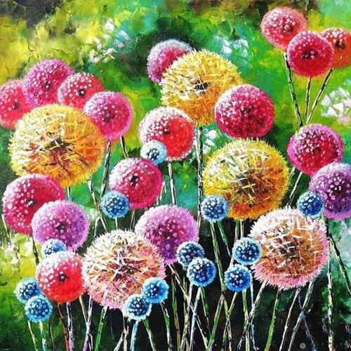 SDOYUNO Full Square/Round Diamond Painting 5D DIY Diamond Embroidery Kits Flowers Mosaic Cross Stitch Pattern Home Decor