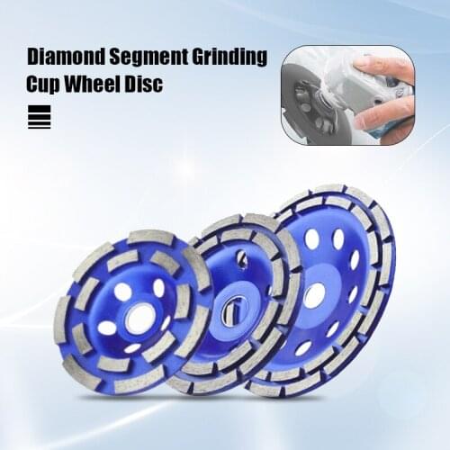 115/125/180mm Diamond Grinding Wheel Disc Wood Carving Disc Bowl Shape Grinding Cup Concrete Granite Metal Cutting Disc Tool