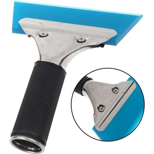 Car Tools Window Squeegee Water Wiper Handled Rubber Snow Shovel Glass Cleaner