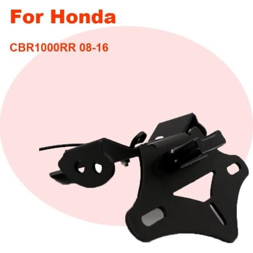For Honda CBR1000RR 08-16 Years Motorcycle Modification with Light Short Tail License Plate Holder Frame