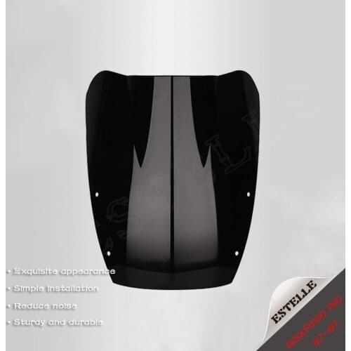 For Suzuki GSX600750 GSX600 750 87-97 Double bubble windshield windshield shield sun visor GSX600 750 1987-1997