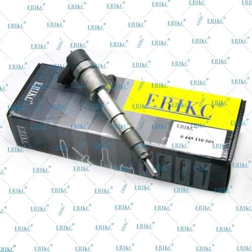 ERIKC Common Rail Spray 0 445 110 509 Auto Fuel Injector Nozzle 0445110509 50100900 Injection for FAW LOMBARDINI 55577668