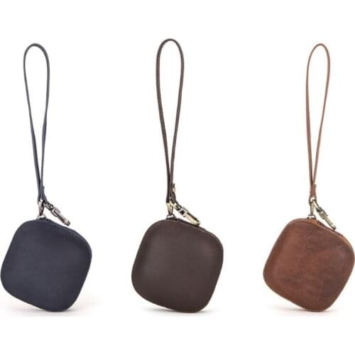 Leather Case Protective Cover with Lanyard for Be-ats Powerbeats Pro Headphone 667C