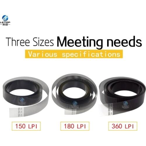 Free Shipping 360DPI 180DPI 150DPI Encoder Raster For Infinit Allwin Iconteck Crystaljet Jhf H9730 H9720 Printer Encoder Strip