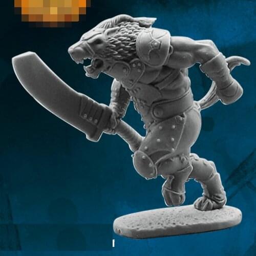 28mm Resin Model figure GK Harman Two Faced Werewolf Fantasy mythology Unassembled and unpainted kit