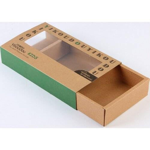 Customized black drawer box packaging with ribbon in China ---DH11946
