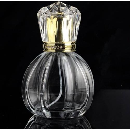 Portable Transparent Refillable Atomizer Spray Perfume Glass Empty Bottle for Travel Home Empty Perfume Sub-Filling Bottle