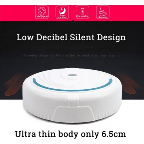 Portable 3-In-1 Robot Vacuum Cleaner Auto Rechargeable Smart Sweeping Robot Dry Wet Sweeping Vacuum Cleaner Smart Floor Cleaner