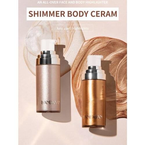 HANDAYAN Liquid Highlighter Makeup Face Eye Contour Bronzer Professional Glow Shimmer Luminizer Highlighter Palette 20ML TSLM1