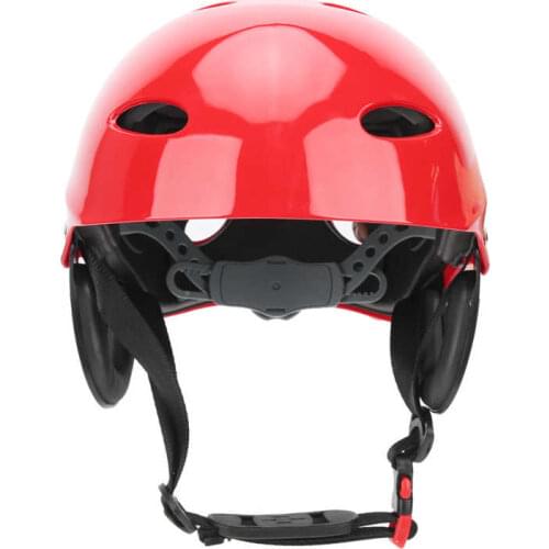 Safety Helmet Surfing Climbing Water Rescuing Rafting Hat Cap Lightweight Bright Red