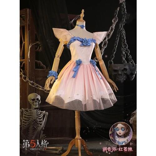 Anime Identity V Vera Nair The Red Shoes Lolita Dress Party Daily Uniform Cosplay Costume Women Halloween Free Shipping 2021